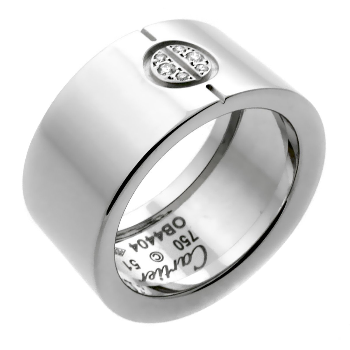 Cartier love ring sales white gold diamond