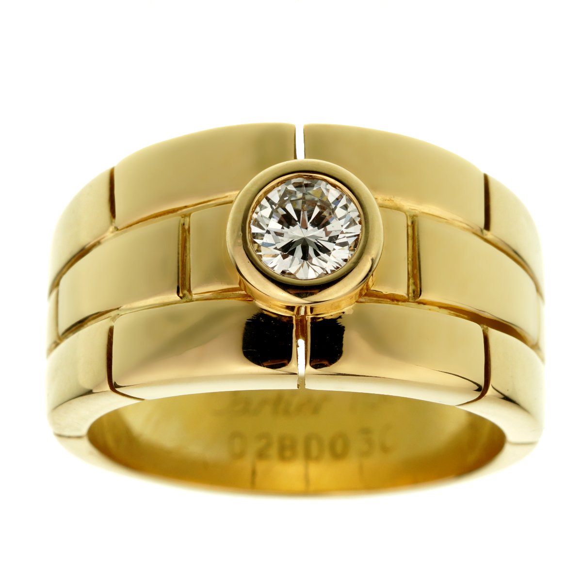 Cartier hotsell ring yellow