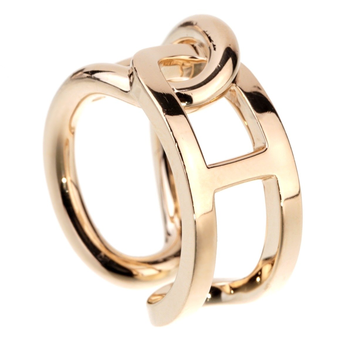 60％OFF】 Hermès Ｔバー SILVER/GOLD リング 48 アクセサリー - www 