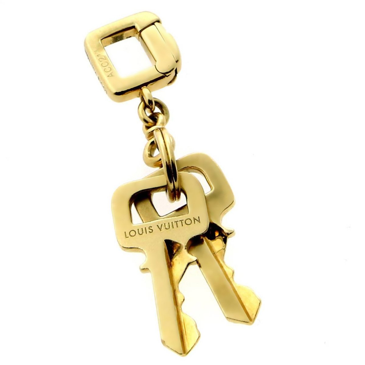 Louis vuitton gold keychain - Gem