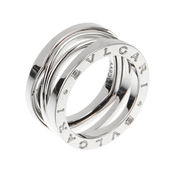 Bvlgari B.zero1 Legend Three Band White Gold Ring 0003551