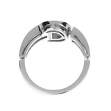 Bvlgari Bvlgari 18k White Gold Diamond Cocktail Ring 0003600