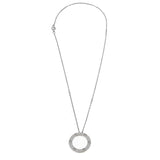 Cartier Love 6 Diamond 18k White Gold Pendant Necklace