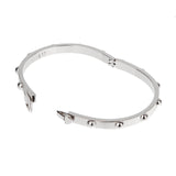 Louis Vuitton Empreinte White Gold Bangle Bracelet 0003607