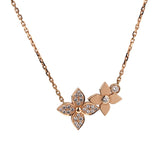 Louis Vuitton Idylle Star Blossom Necklace 18k Pink Gold and Diamonds