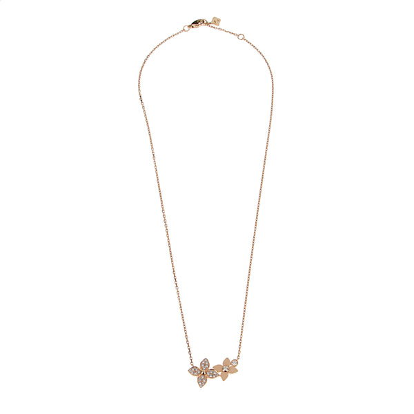 Louis Vuitton Idylle Star Blossom Necklace 18k Pink Gold and Diamonds