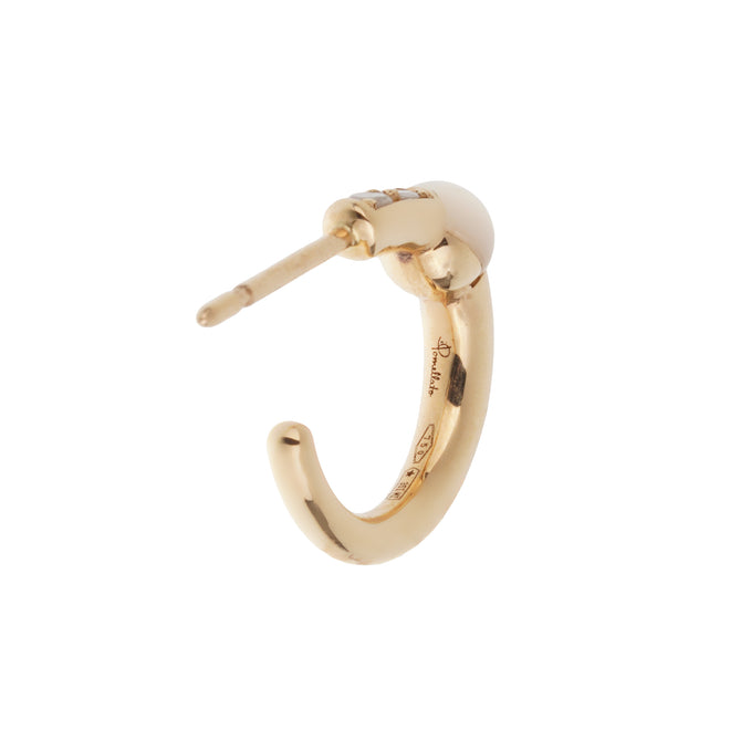 Pomellato M'ama Non M'ama 18k Rose Gold Diamond Earrings
