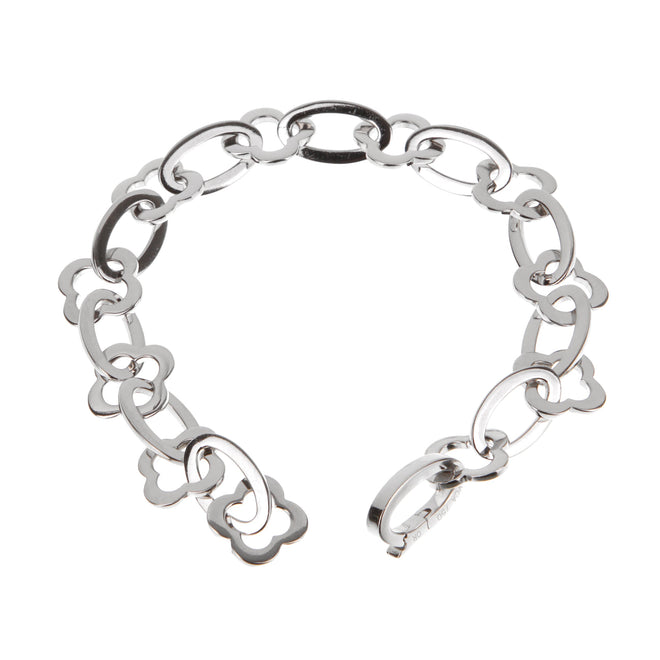 Van Cleef & Arpels 18k White Gold Alhambra Bracelet 0003610