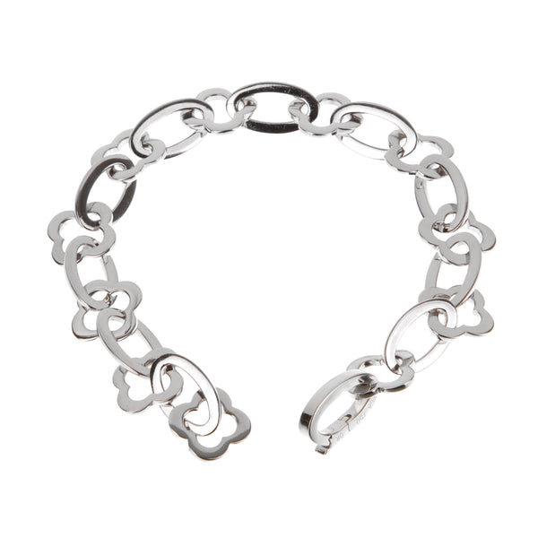 Van Cleef & Arpels 18k White Gold Alhambra Bracelet