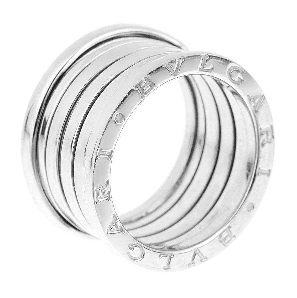 Bvlgari B.Zero1 One-Band Ring in 18K White Gold - Fashion Ring / White Gold | Pre-owned & Certified | used Second Hand | Unisex
