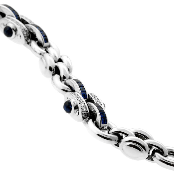 Chopard Sapphire, Diamond White Gold Bracelet 0000229