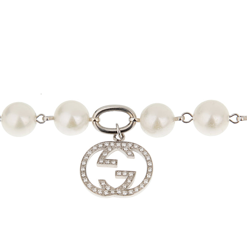 Luxury White Pearl Charm Bracelets Without Charms With Flower And Snowflake  Design For Womens Wedding From Pastry, $11.77 | DHgate.Com