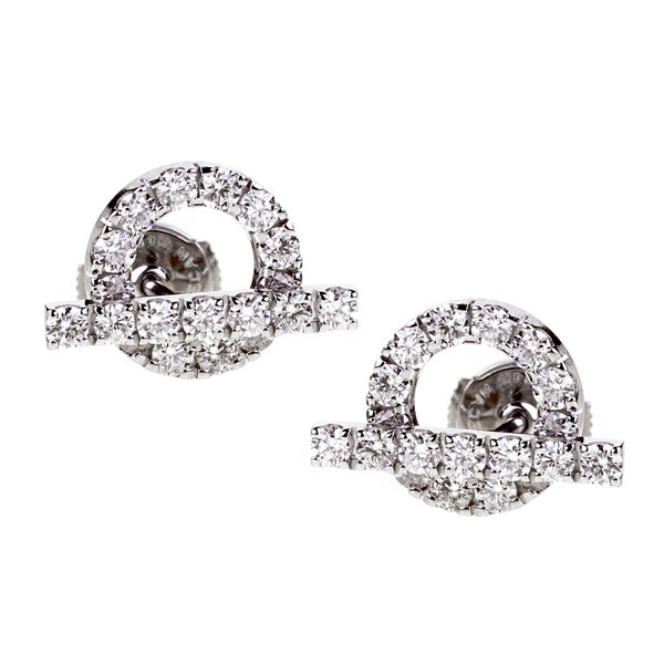 Hermes stud deals earrings