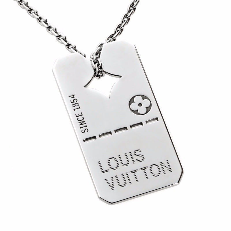 Louis Vuitton Logo Necklace Pre-owned