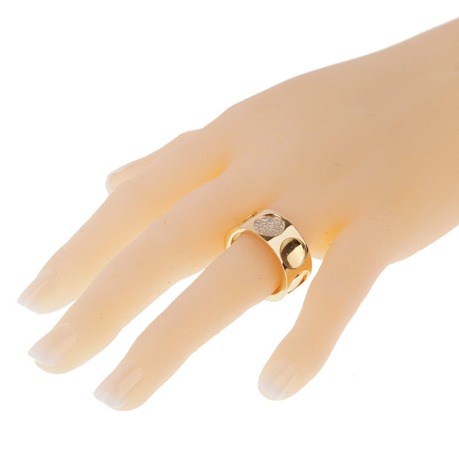 Louis Vuitton Monogram Gold Diamond Rings – Opulent Jewelers