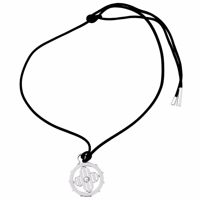 Louis Vuitton, Jewelry, Black Louis Vuitton Circle Necklace