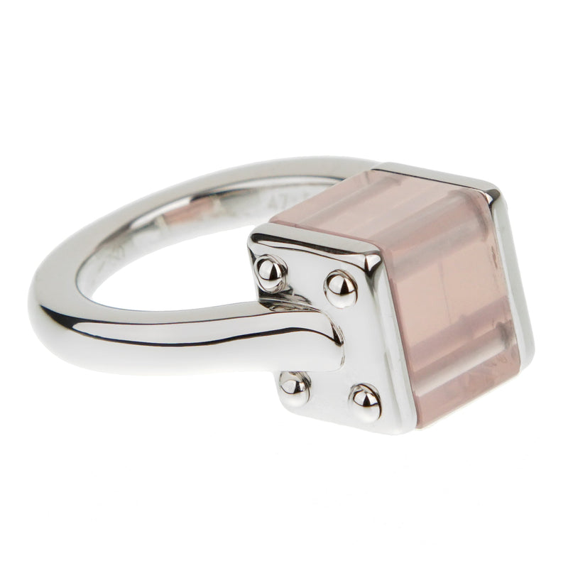 Empreinte Ring, Pink Gold And Diamonds - Luxury Pink