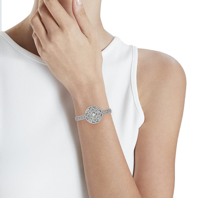 Louis Vuitton Empreinte Bracelet, Pink Gold and Diamonds. Size NSA