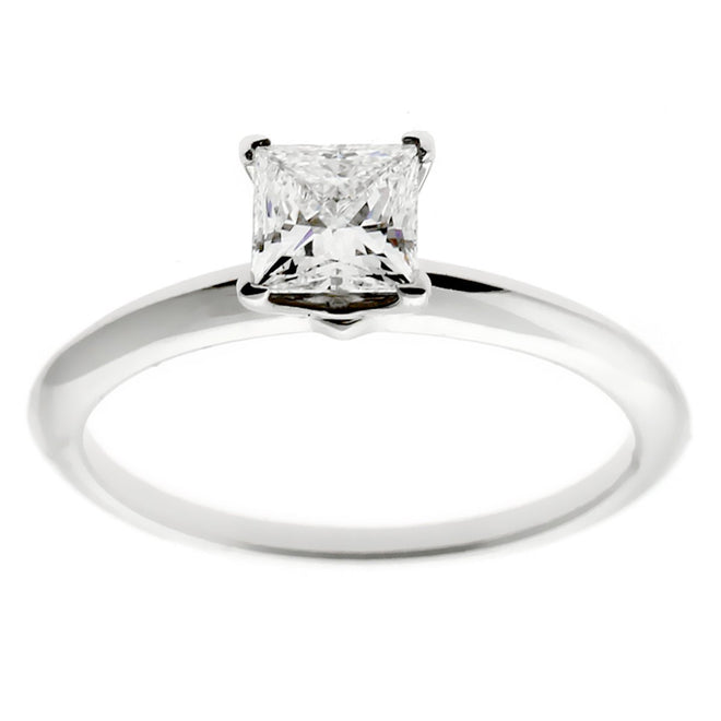 Tiffany & Co. 1.02 Carat Round Brilliant Cut Diamond Solitaire Ring - GIA G  VVS2