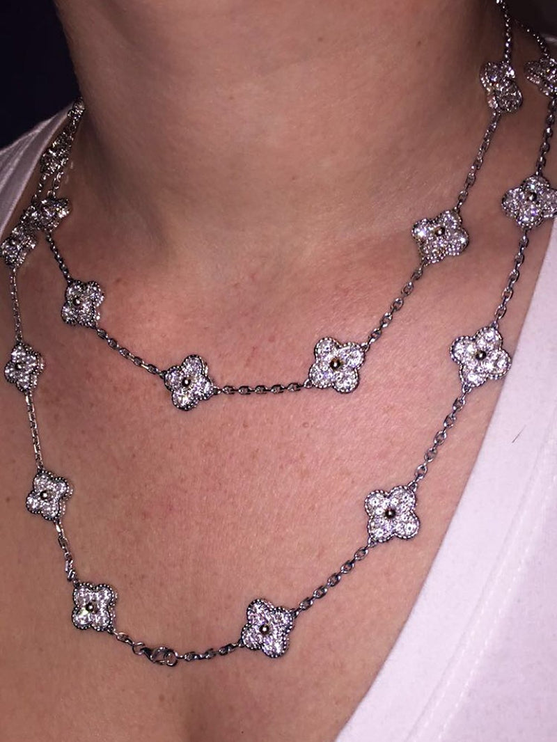 Van Cleef & Arpels Perlée Collection Diamond Bracelet